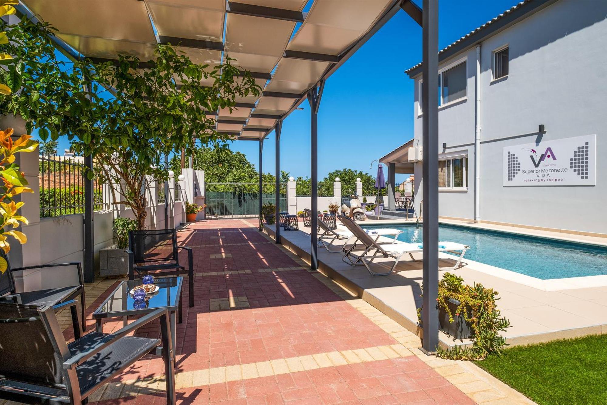 Villa Artemis A&B Chania  Luaran gambar